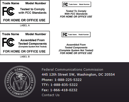 fcc 인증마크